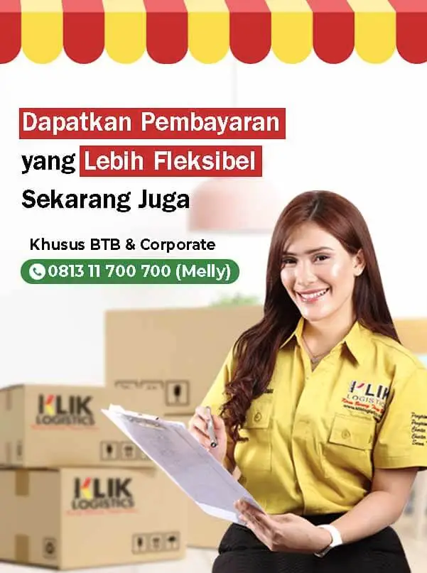 btb klik logistics omset selangit