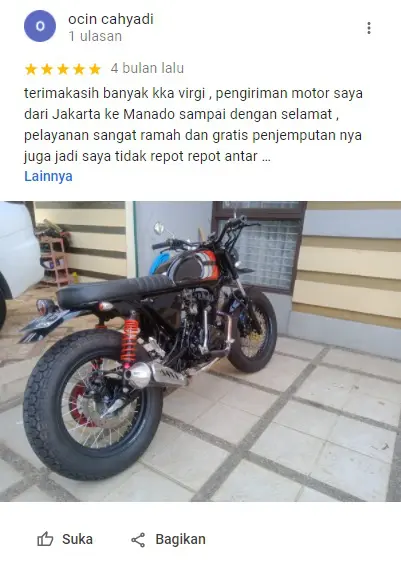 review motor klik logistics