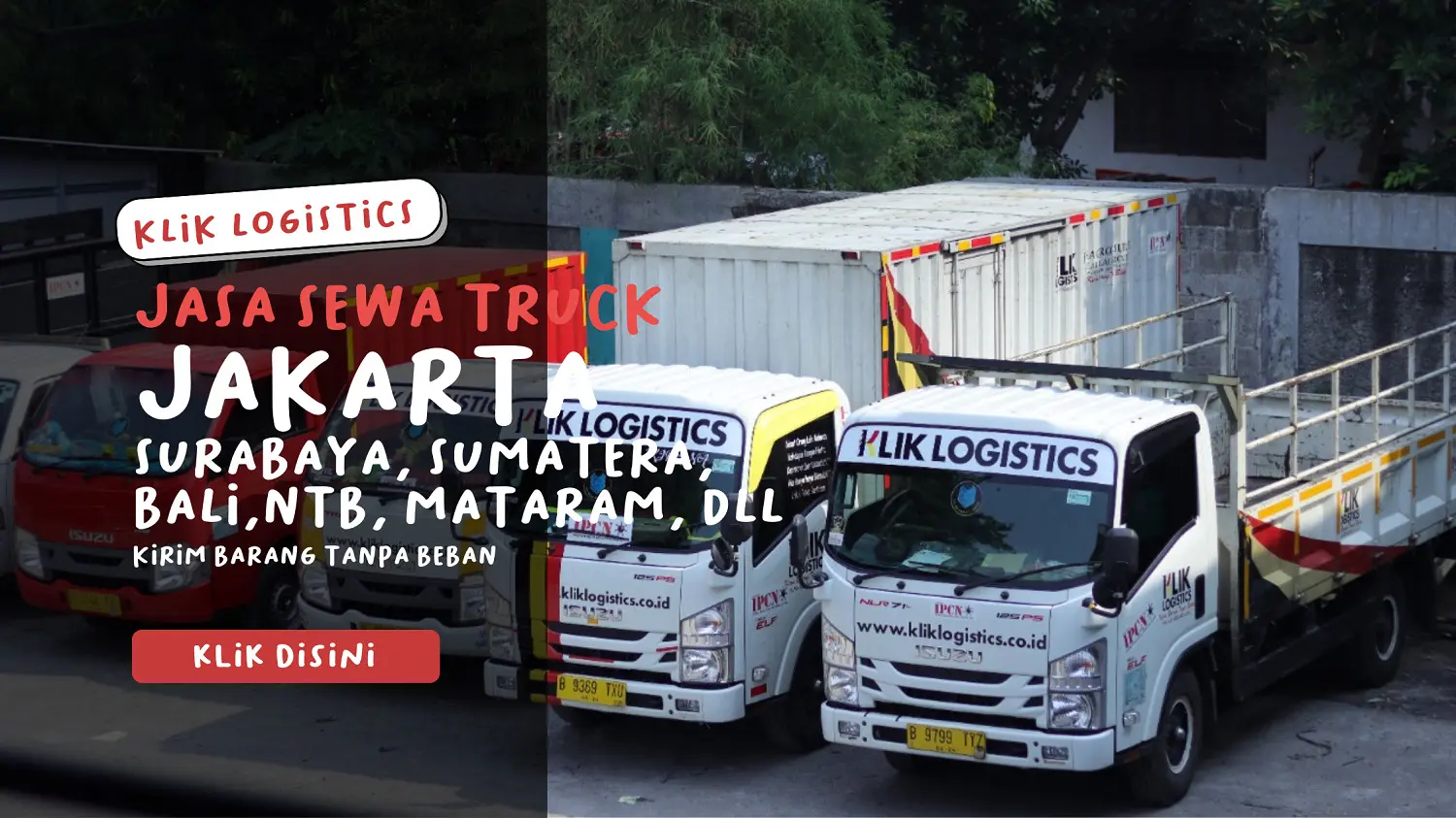 jasa sewa truck jakarta surabaya, sumatera, bali, ntb, mataram