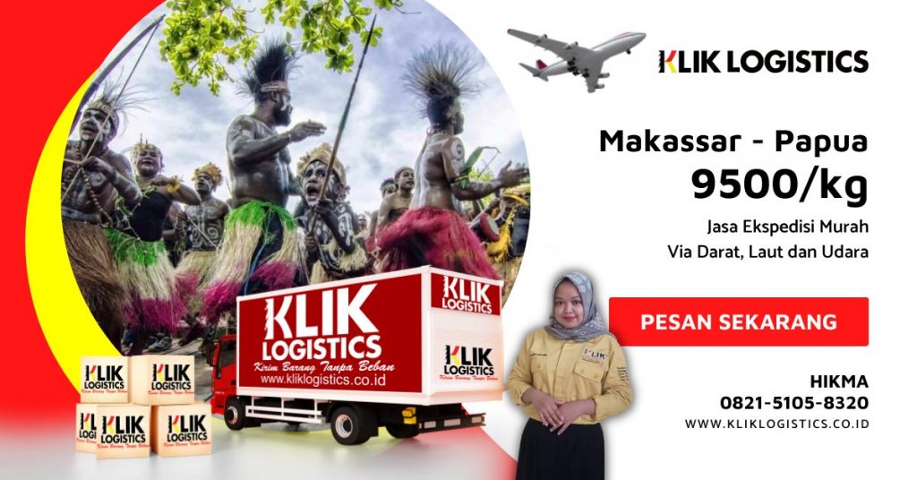 Ekspedisi Makassar Papua Klik Logistics (1)