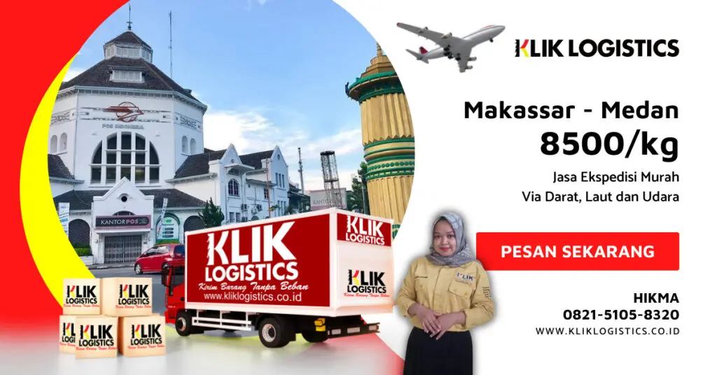 ekspedisi makassar medan murah