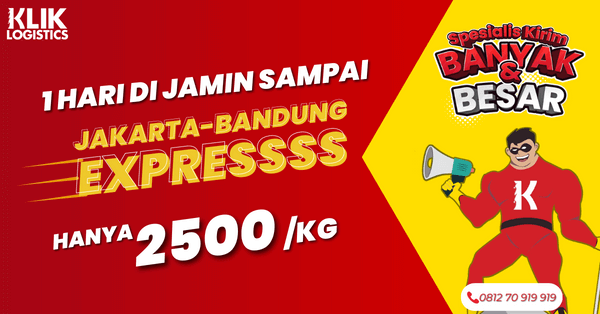 Jakarta Bandung Express klik logistics