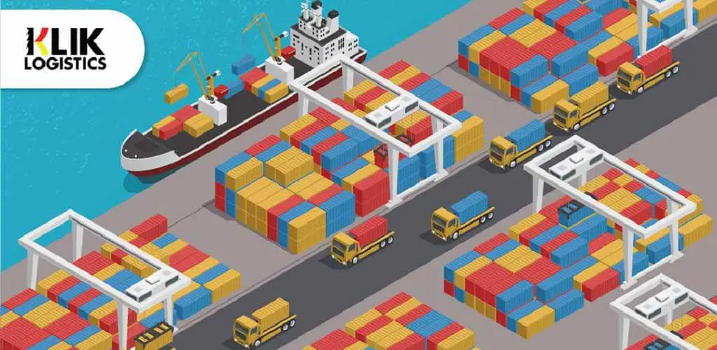 container yard