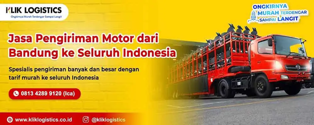 jasa kirim motor bandung