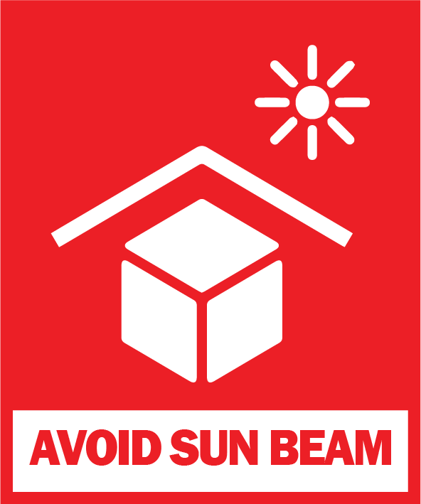 simbol avoid sun beam