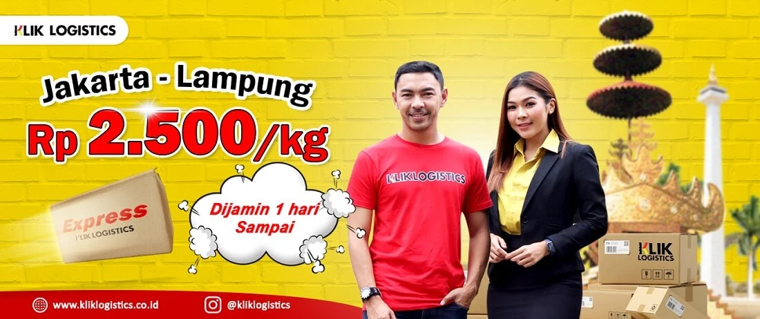 pengiriman barang ekspedisi jakarta lampung dijamin murah dan aman