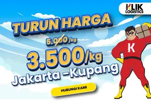 ekspedisi cargo murah jakarta kupang klik logistics