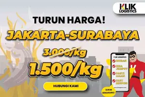 ekspedisi cargo murah jakarta surabaya klik logistics