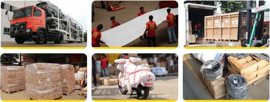 galleri pengiriman ekspedisi jakarta balikpapan klik logistics