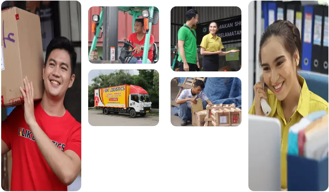 team terpercaya klik logistics penyedia jasa ekspedisi jakarta balikpapan