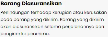 harga pengiriman barang jakarta manado di klik logistics sudah termasuk asuransi barang