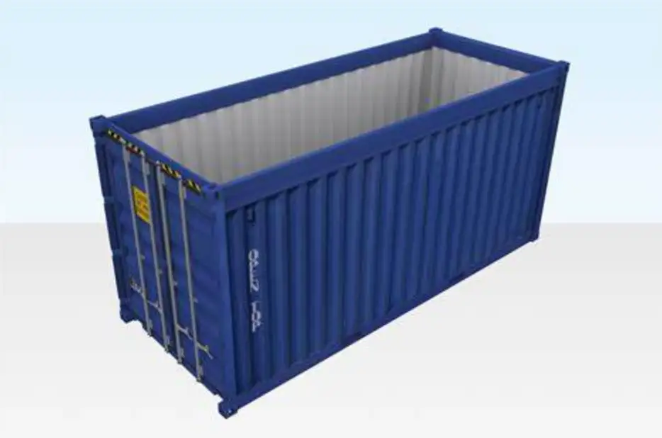 open top container