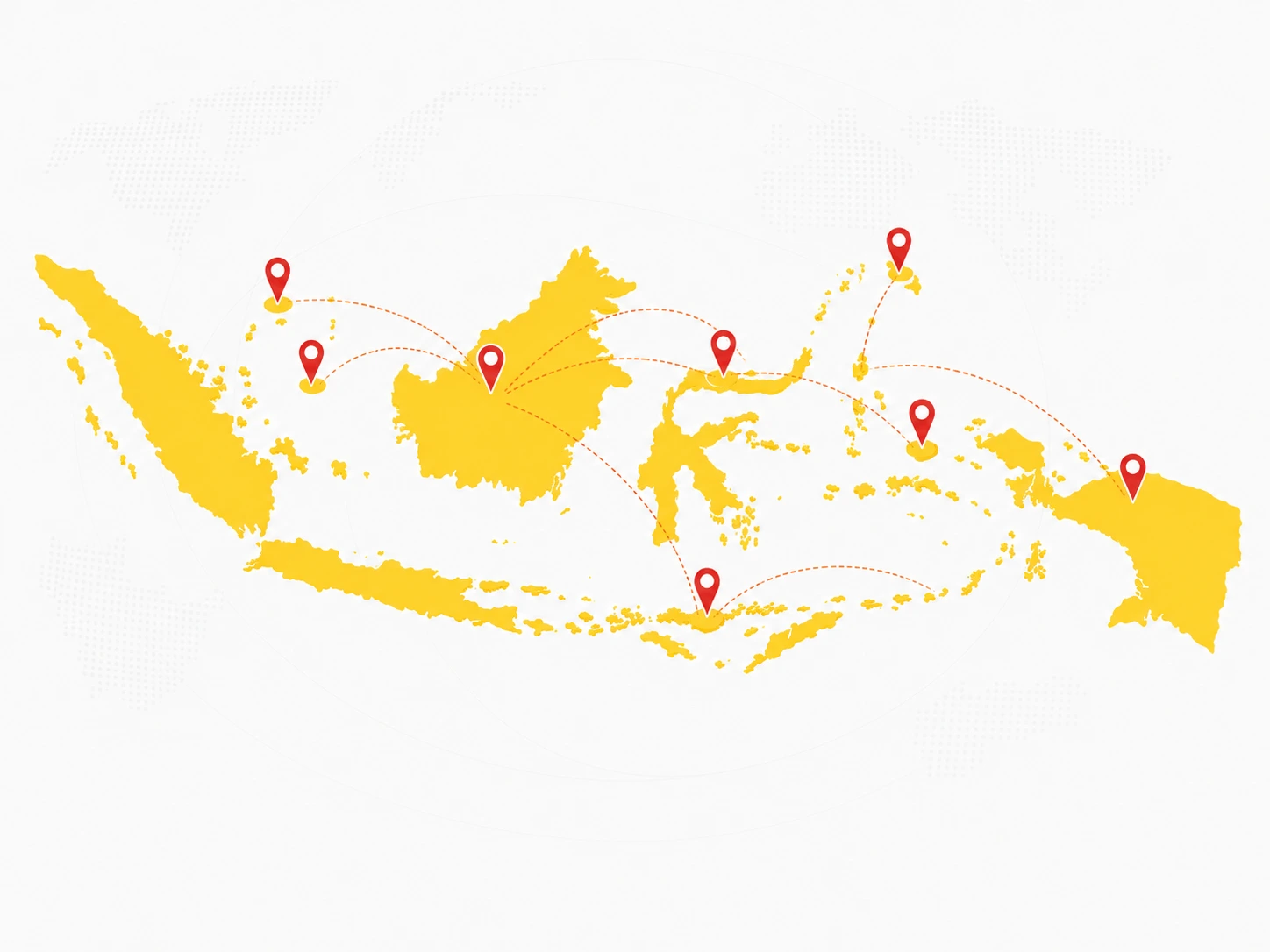 Peta Distribusi Indonesia