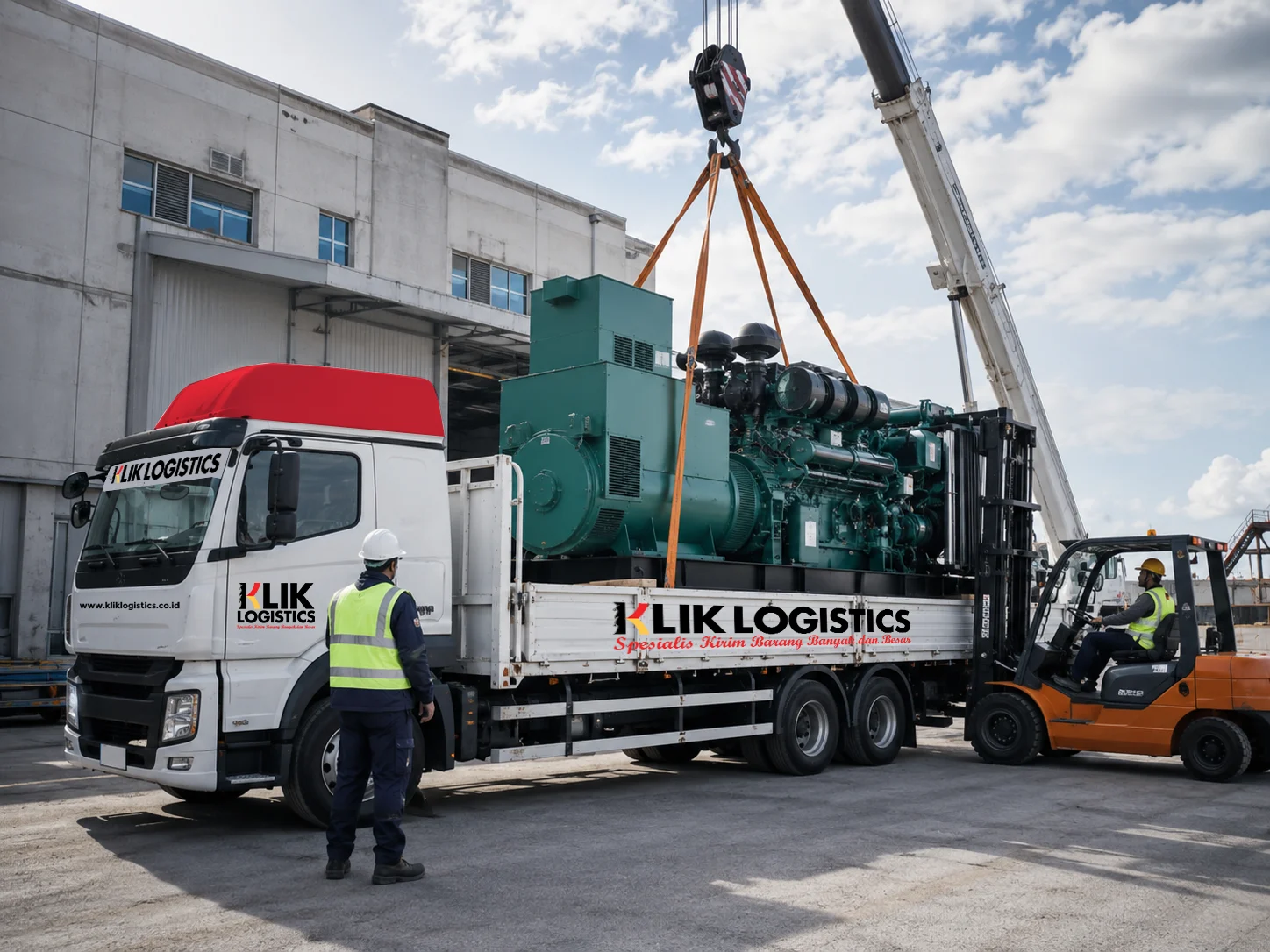 Pengiriman Genset