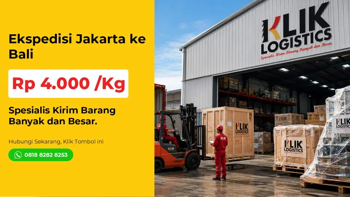 ekspedisi jakarta bali klik logistics