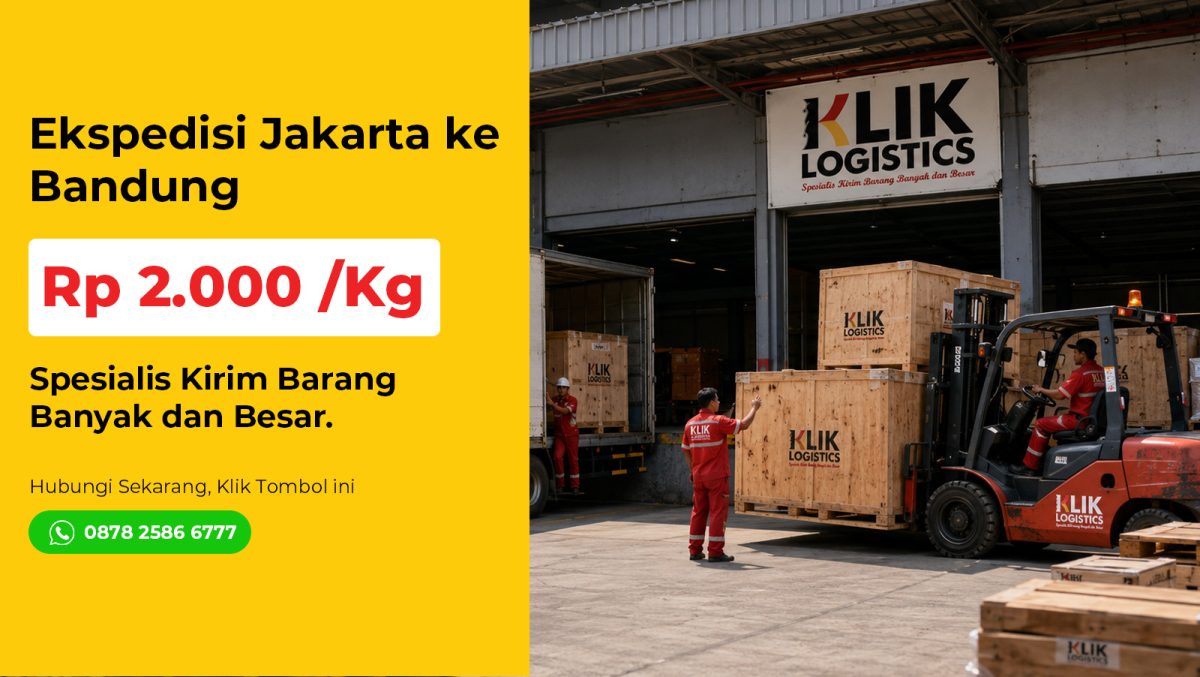 ekspedisi jakarta bandung klik logistics