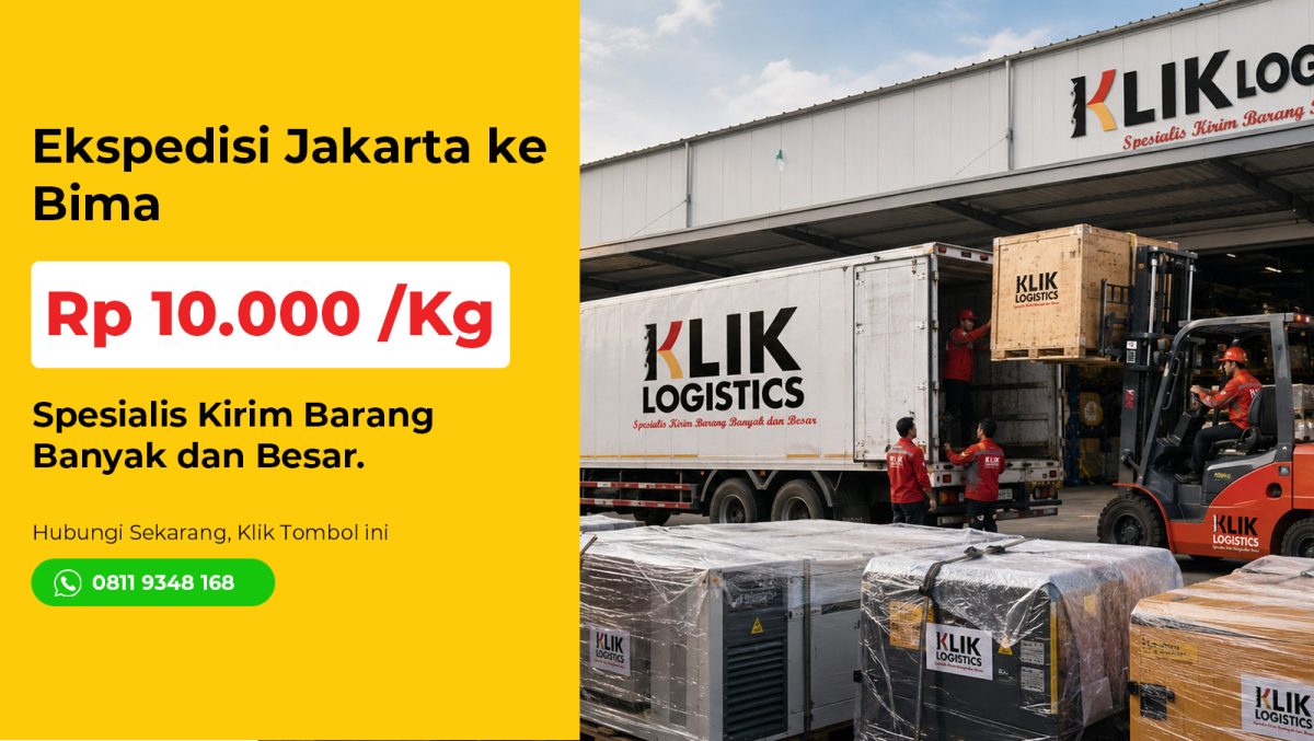 ekspedisi jakarta bima klik logistics
