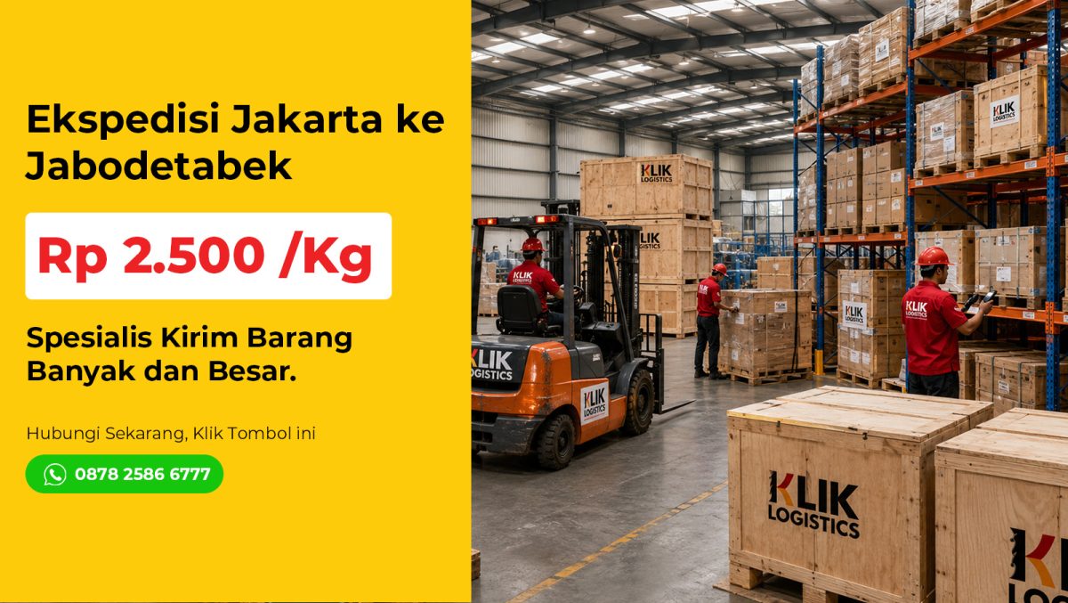 ekspedisi jakarta jabodetabek klik logistics