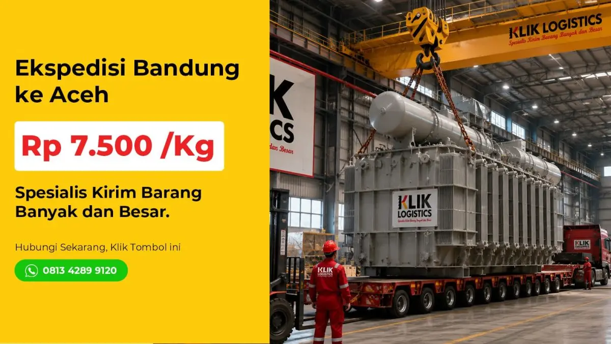 ekspedisi Bandung Aceh Klik Logistics