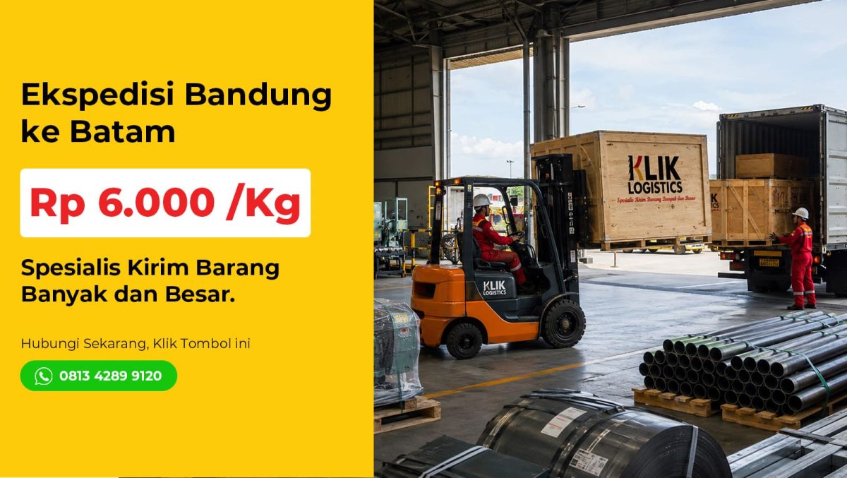 ekspedisi bandung batam klik logistics