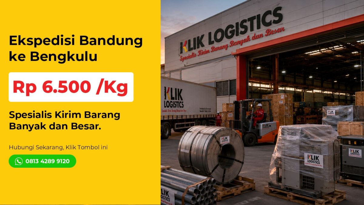 ekspedisi Bandung Bengkulu Klik Logistics