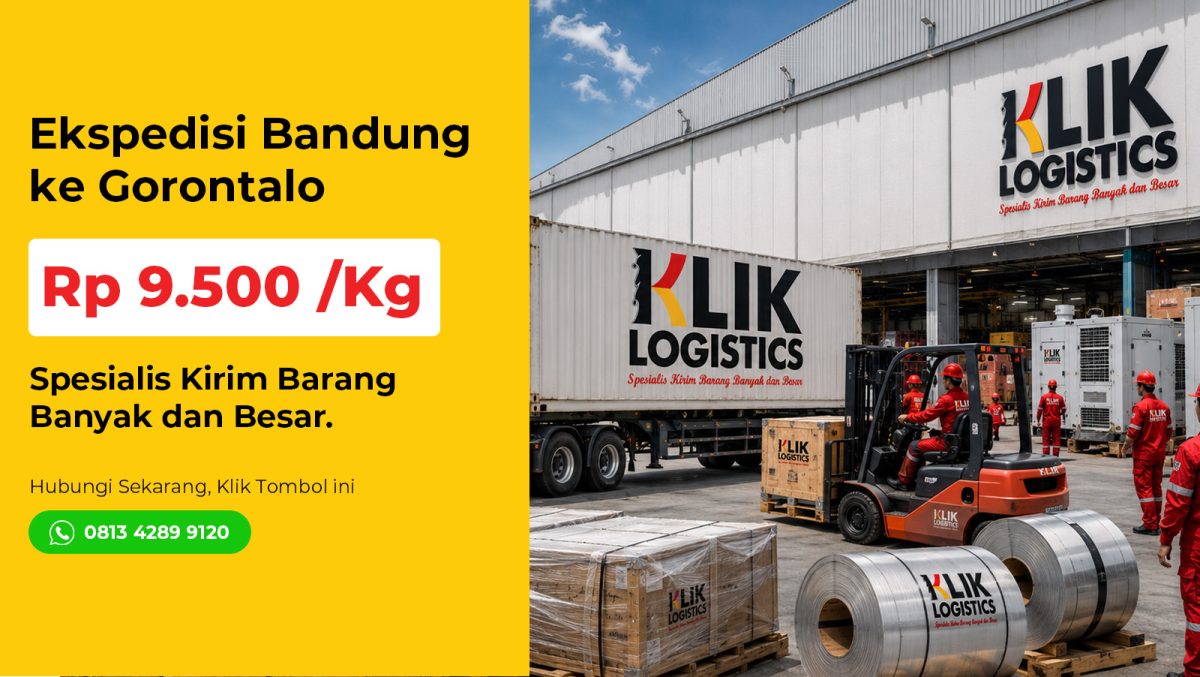 ekspedisi bandung gorontalo klik logistics