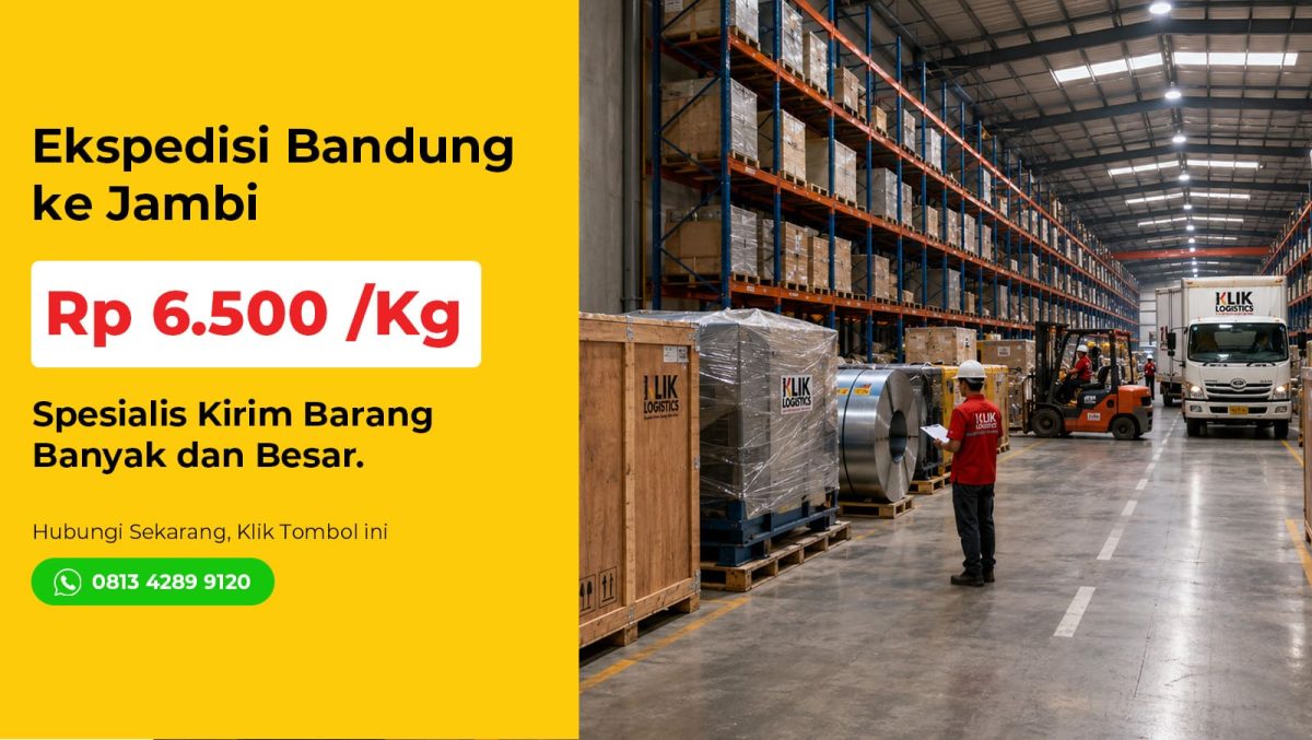 ekspedisi Bandung Jambi Klik Logistics