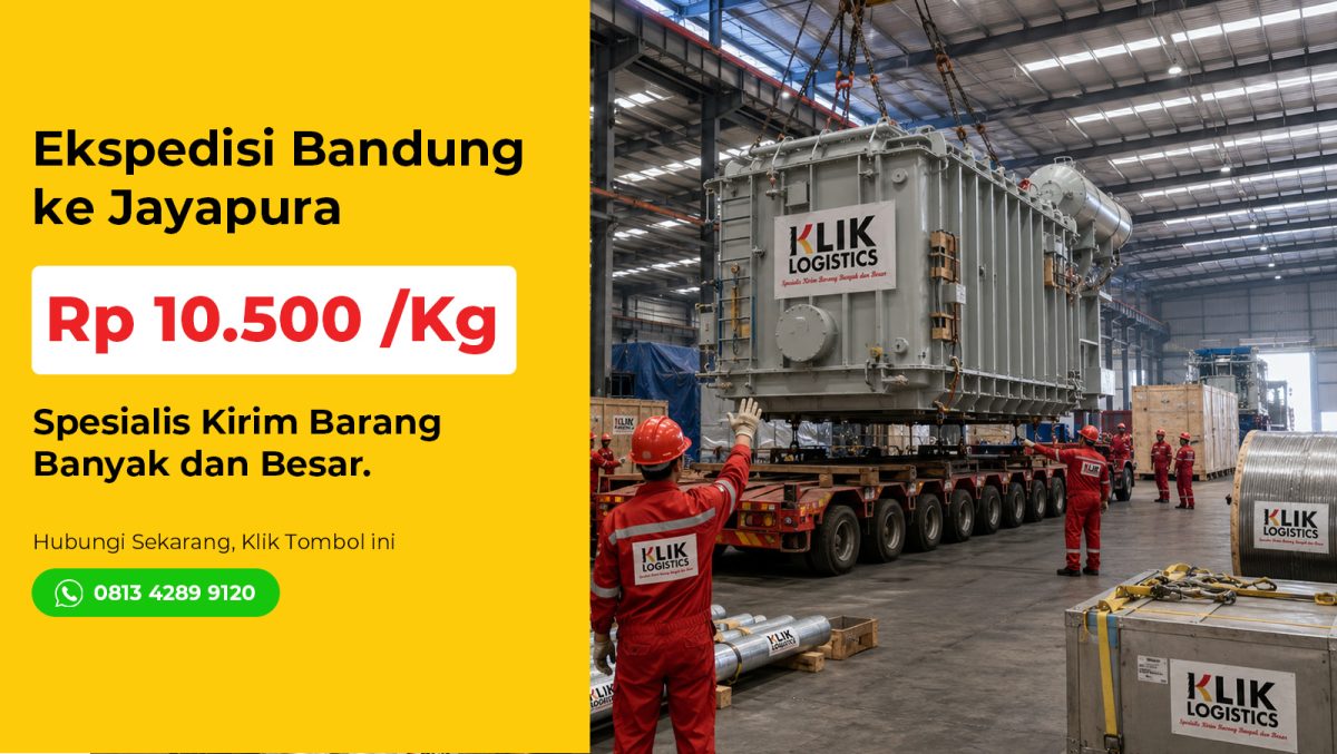 ekspedisi bandung jayapura klik logistics