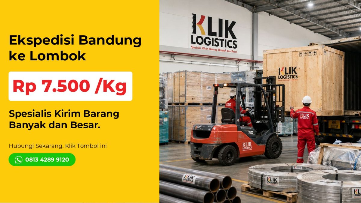 ekspedisi Bandung Lombok Klik Logistics