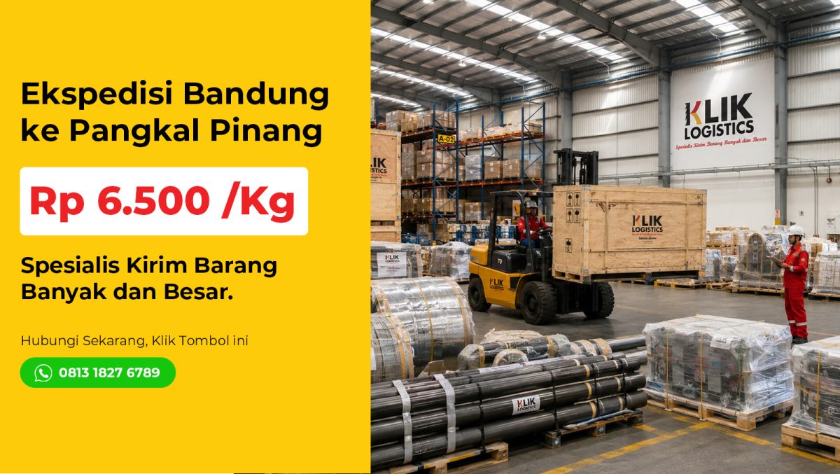 ekspedisi bandung pangkal pinang klik logistics