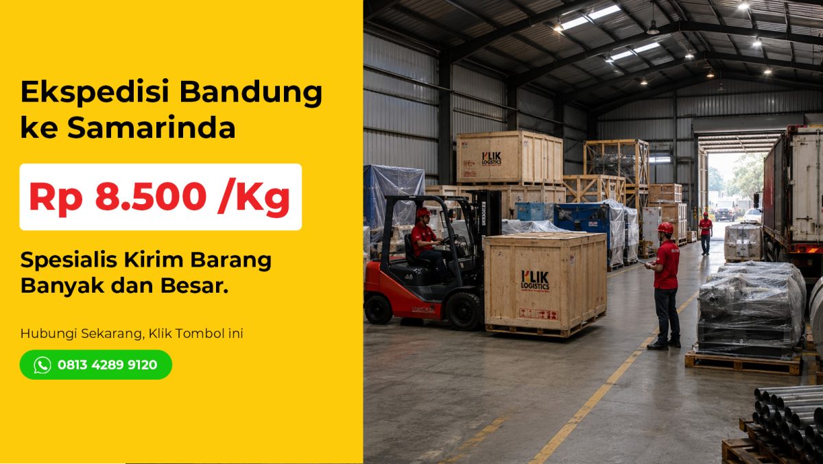 ekspedisi bandung samarinda klik logistics