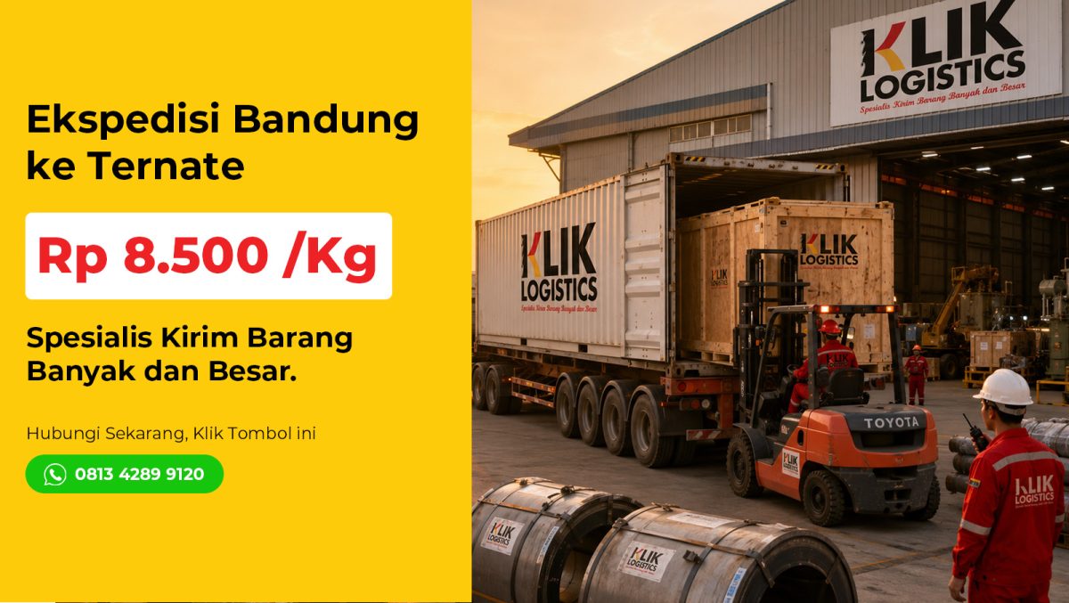 ekspedisi bandung ternate klik logistics