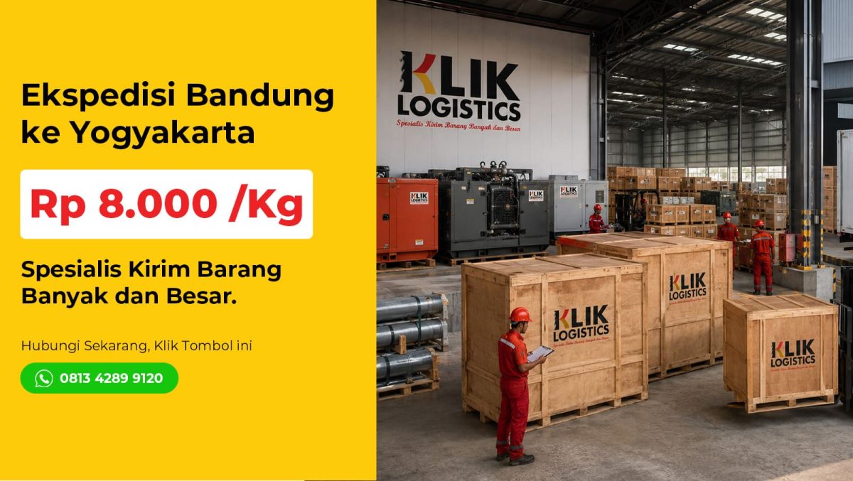 ekspedisi Bandung Yogyakarta Klik Logistics