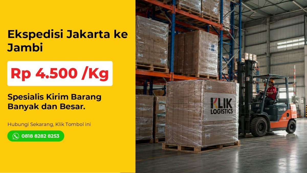 ekspedisi Jakarta Jambi Klik Logistics