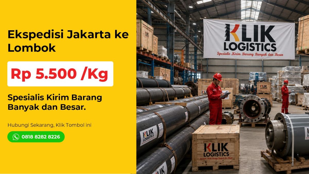 ekspedisi Jakarta Lombok Klik Logistics