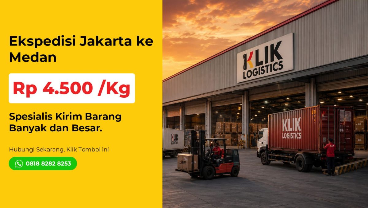 ekspedisi Jakarta Medan Klik Logistics
