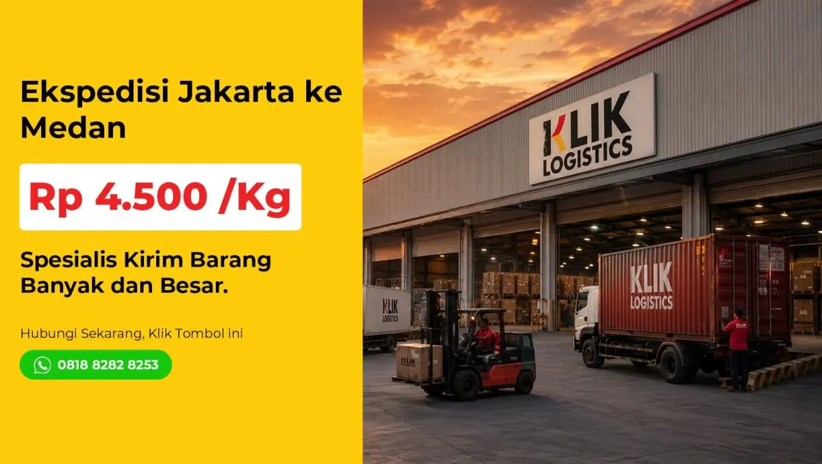 ekspedisi Jakarta Medan Klik Logistics