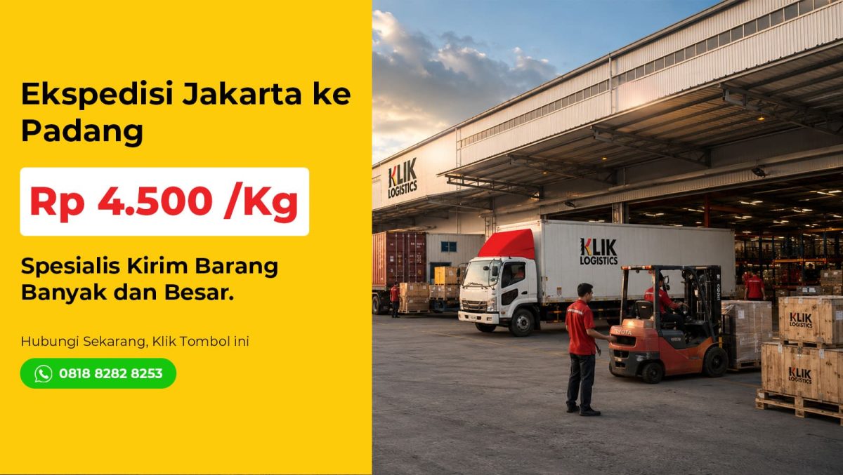 ekspedisi Jakarta Padang Klik Logistics