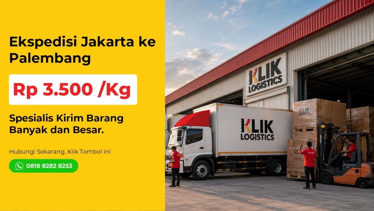 ekspedisi Jakarta Palembang Klik Logistics