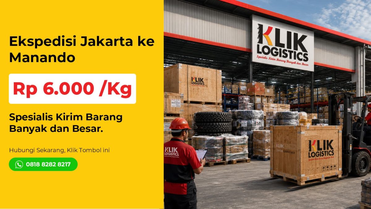 cargo laut jakarta manado