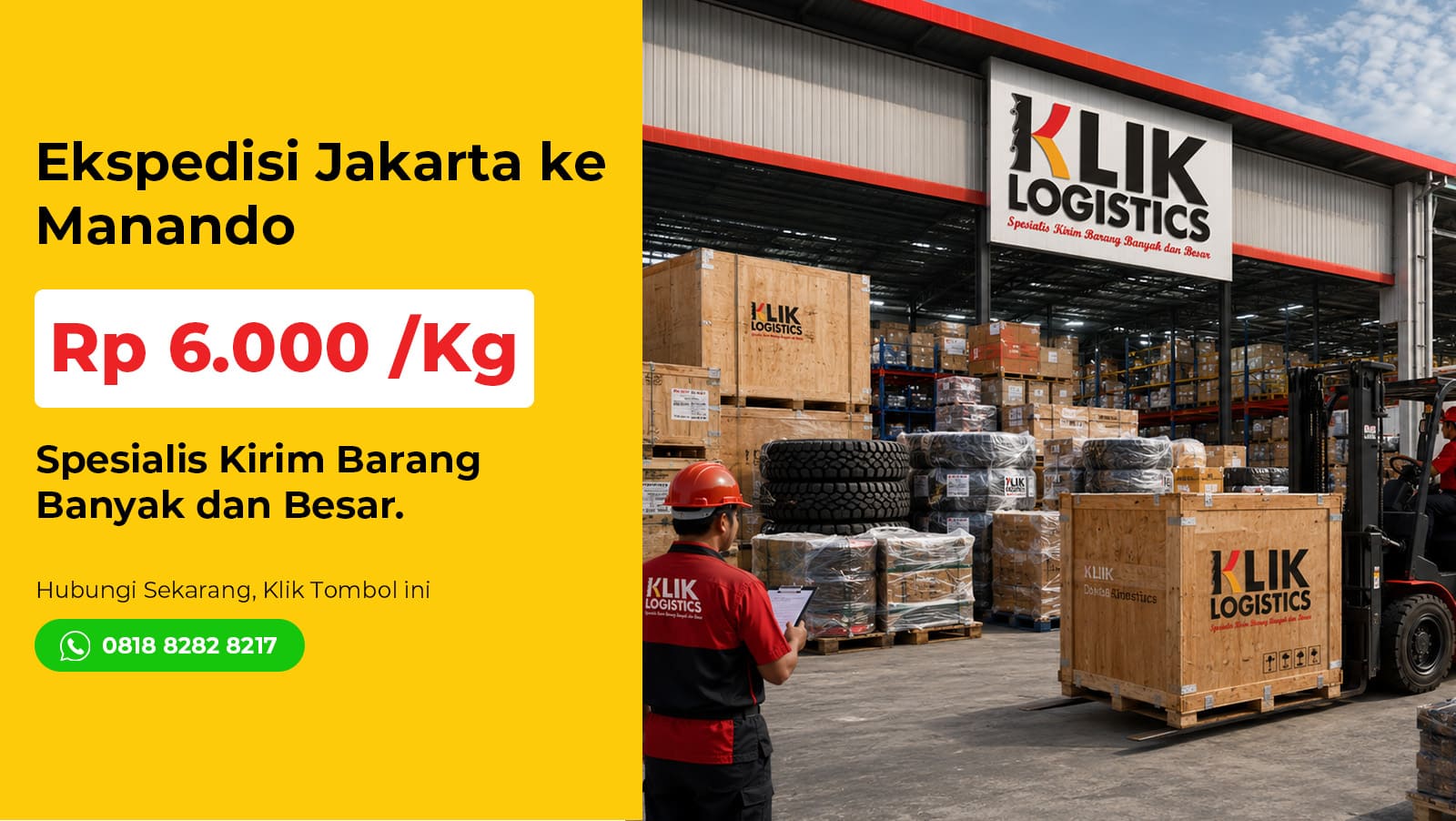 cargo laut jakarta manado