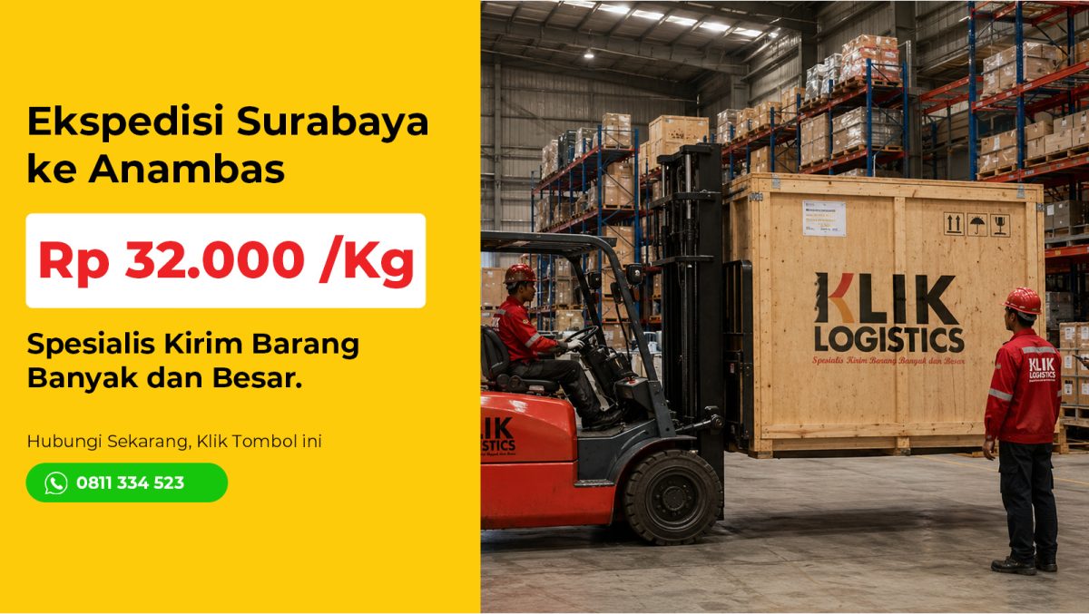ekspedisi surabaya anambas Klik Logistics