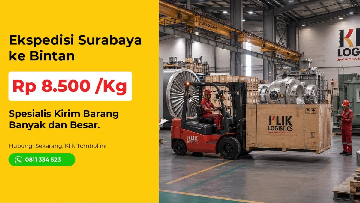 ekspedisi Surabaya Tanjung Pinang Bintan Klik Logistics