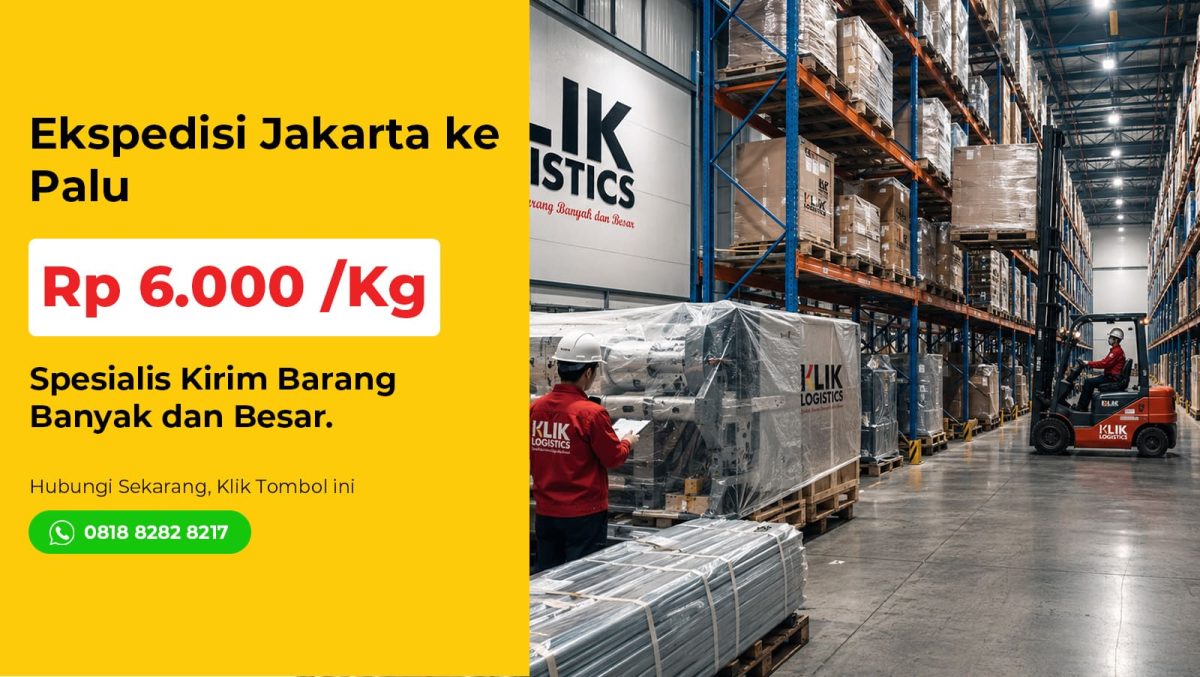 jasa cargo laut jakarta palu